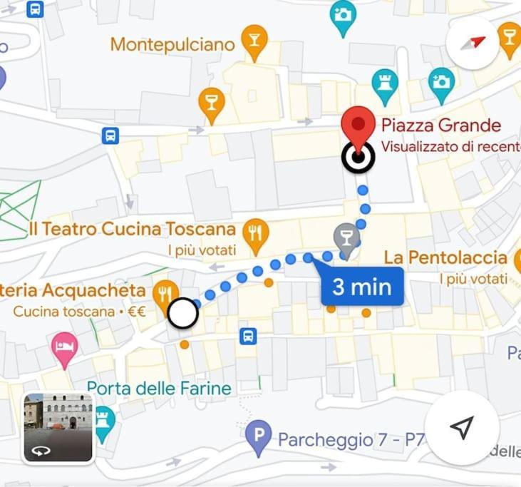 A Due Passi Da Piazza Grande Leilighet Montepulciano Stazione Eksteriør bilde